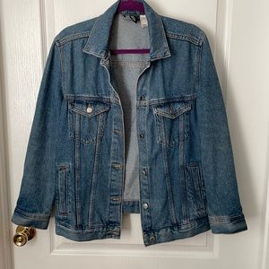H&M Oversized Denim Jean Jacket